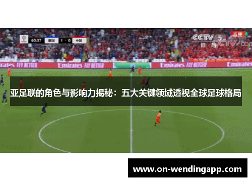 亚足联的角色与影响力揭秘：五大关键领域透视全球足球格局